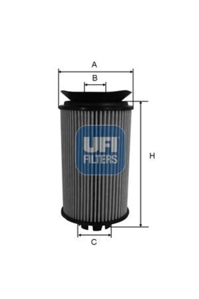 UFI 25.092.00  Yağ Filtresi ürün görseli 1