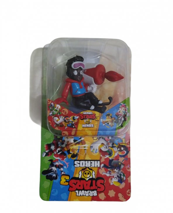 MuditaToys Brawl Stars Oyuncak BROCK Tekli Figür 7 cm