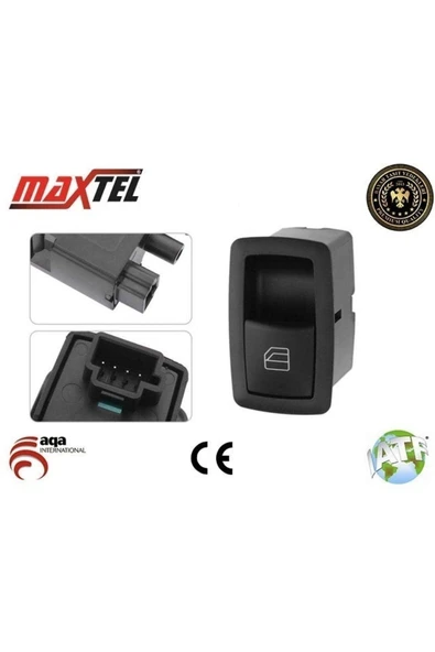 Maxtel 18208510  Cam Kaldırma Anahtarı Sağ Mercedes W251-w164-x164-w169-w245