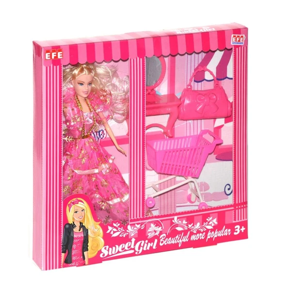 Nessiworld 221 G-M  SWEET GIRL GARDOLAPLI -MARKET ARABALI ürün görseli