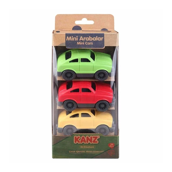 Nessiworld  30812 Enfal - 3'lü Mini Arabalar +24 ay - 3
