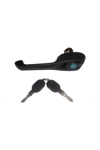 Brucke 181695180 Kapı Kolu Ön Sol Siyah Kilitli Tmpr-tıpo ürün görseli