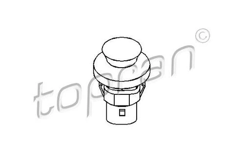 Topran 104035001  Kapı Isık Şalteri-(Vw: Polo Hb 95-02) - 1