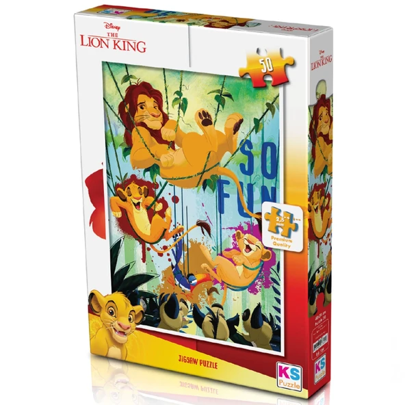 Nessiworld  KS Lion King 50 Parça Puzzle ürün görseli