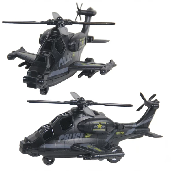 Nessiworld  Kırılmaz Sürtmeli Helikopter 7703 - Resim 5