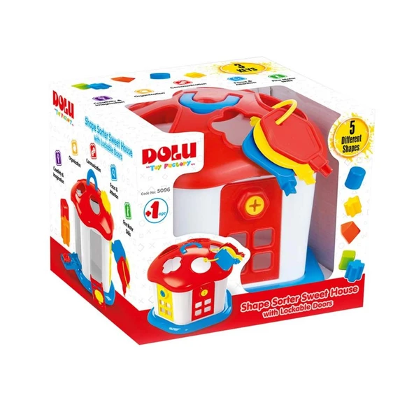 Nessiworld Dolu Sevimli Bultak Ev Kilitli Kapı - Resim 4