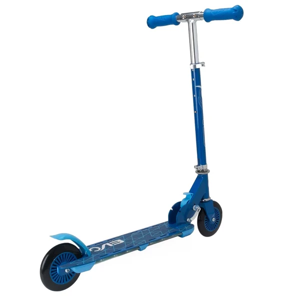 Nessiworld Evo 2 Tekerlekli Flash Işıklı Mavi Scooter - Resim 4