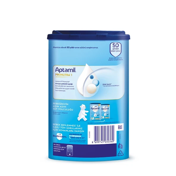 Nessiworld  Aptamil Bebek Sütü Maması No1 0-6 Ay 800 Gr - 3
