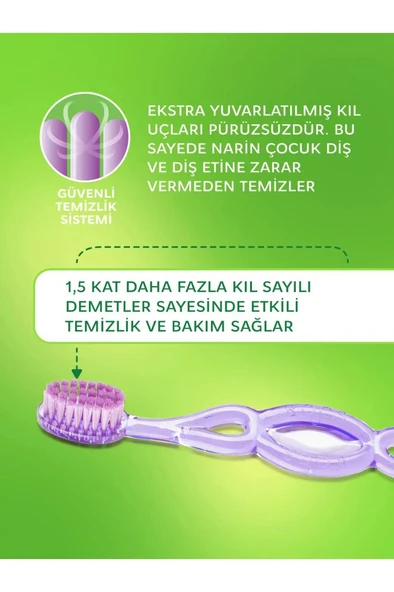 Nessiworld   .Kids Ekstra Soft Diş Fırçası 3-7 Yaş - 3
