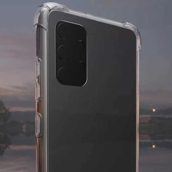 Gpack Samsung Galaxy A32 4G Kılıf AntiShock Sert KapakNano Glass - Resim 3