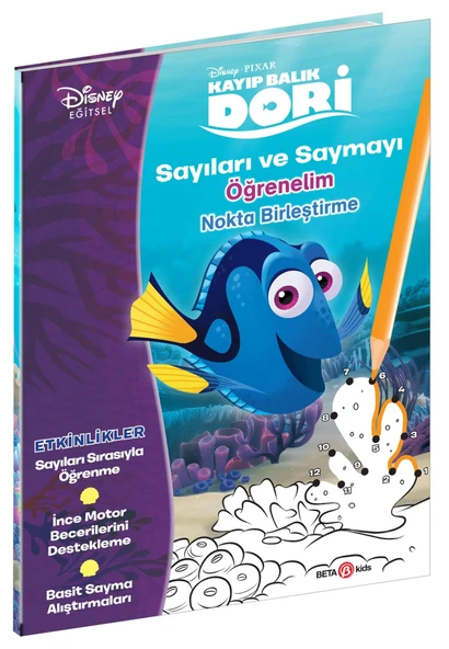 Nessiworld    Disney Eğitsel Dori ABC'yi Öğrenelim Nokta Birleştirme ürün görseli