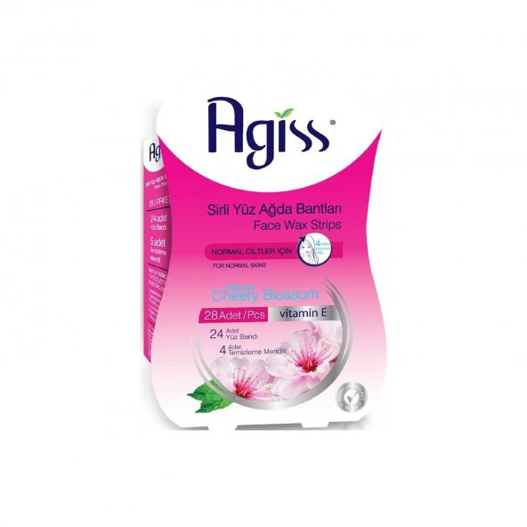 Agiss Normal Ciltler Için Sirli Yüz Ağda Bantları 28'li
