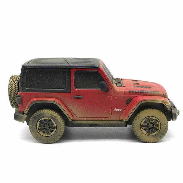 Nessiworld  1:24 Jeep Wrangler Rubicon Muddy Uzaktan Kumandalı Araba - Resim 4