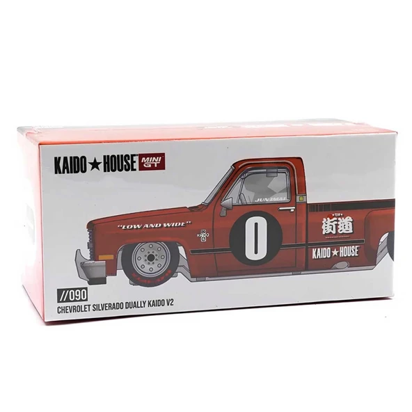 Nessiworld  Mini Gt 1:64 Chevrolet Silverado Dually KAIDO WORKS V2 - 2