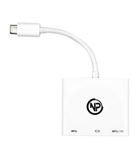 NPO TCA-104 MUF82ZM Macbook Type-C to HDMI-USB-Type-C Çoklayıcı - 2