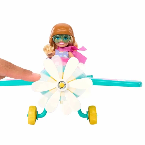 Nessiworld  Barbie Chelsea'nın Pervaneli Mini Uçağı - 2