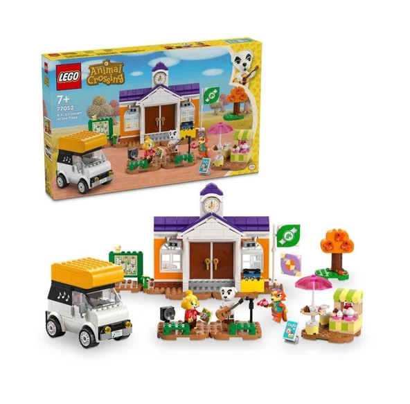 Nessiworld  77052 Lego Animal Crossing K.K. Meydan Konseri 550 parça +7 yaş