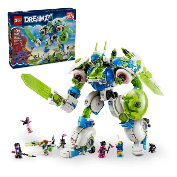 Nessiworld    71485 Lego DREAMZzz Mateo ve Şövalye Z-Blob Savaş Robotu 1333 parça +10 yaş