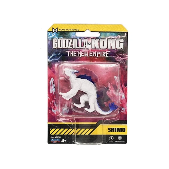 Nessiworld  MN313000 Godzilla vs. Kong Mini Figür 5 cm - 35760 - 4