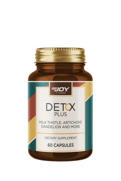 Bigjoy Sports DETOX PLUS 60 Kapsül  Devedikeni , Enginar , Karahindiba