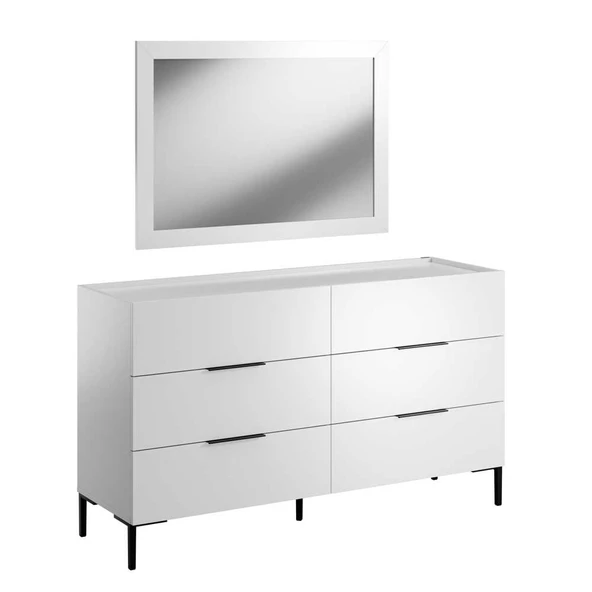 Oryana Ayna - Diamond Beyaz 68x98x2 cm - 3