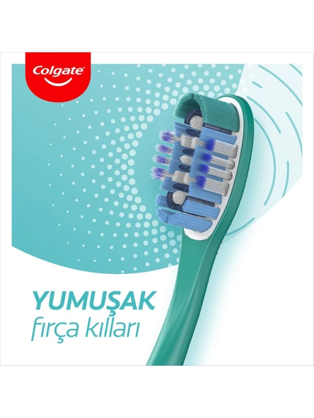 Colgate 360 Diş Fırçası Komple Ağız Yumuşak 1+1- (3 Adet) - 3
