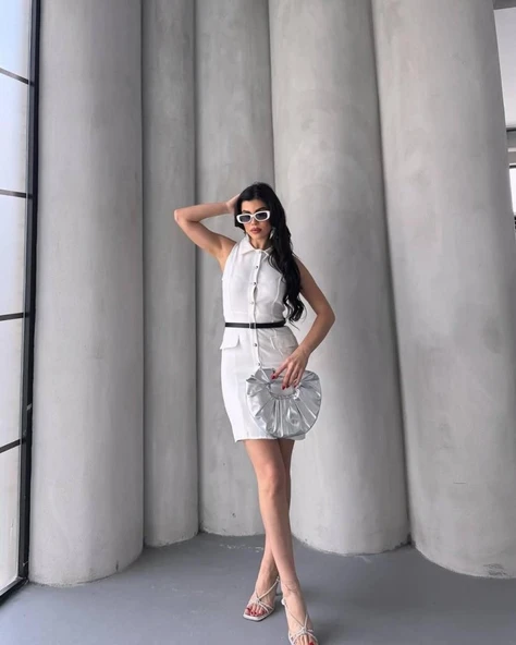 GÖMLEK YAKA ELBİSE