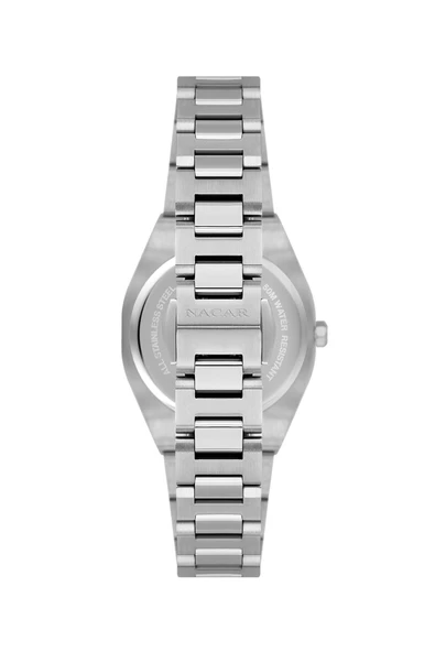 SAFİR CAM SPOR GÜMÜŞ KADIN KOL SAATİ NC08-39430494-ALM - Resim 4