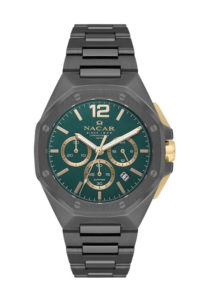 SAFİR CAM SPOR GRİ ERKEK KOL SAATİ NC08-29430493-GNCM ürün görseli 1