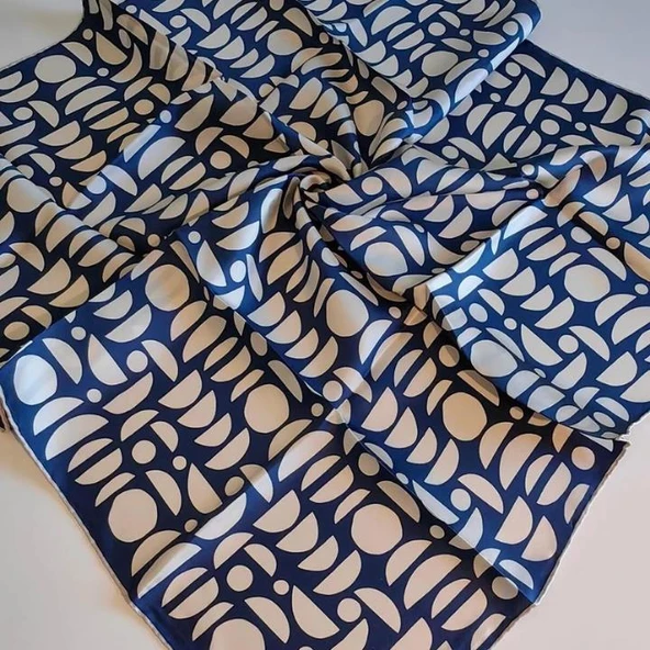 Armine E24YA9174D0281 Dj Saf İpek Eşarp 9174D (T) - Resim 2