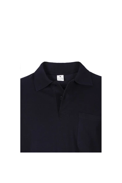 MESAY Polo yaka Lacivert Kısa Kol Tshirt - Resim 4