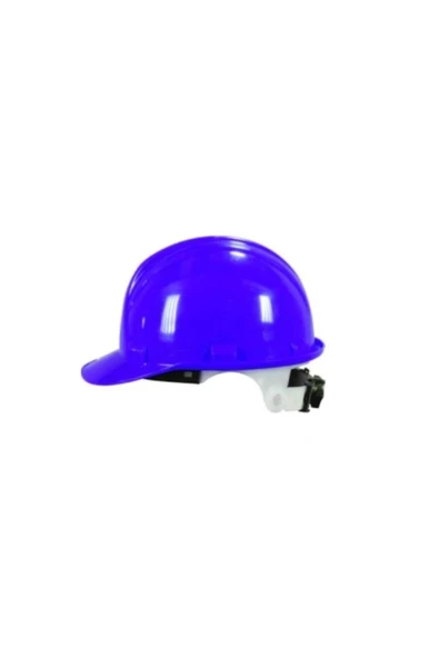 Essafe 1537 Plastik Içlikli Vidalı Deliksiz Baret Mavi ürün görseli