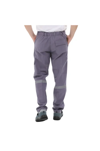 AS Kurumsal 7/7 Gabardin Kışlık İş Pantolonu / Gri - Resim 3