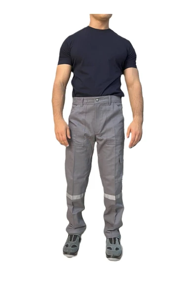 ÖZTUNA Tek Fosforlu/reflektörlü Kargo Cepli Mevsimlik Iş Pantolonu ürün görseli