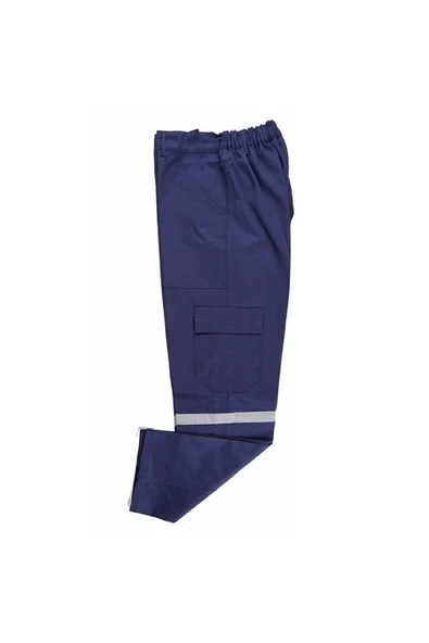 MAB LACİVERT 7*7 REFLEKTÖRLÜ KOMANDO VE KUMPAS CEPLİ İŞ PANTOLON - 2