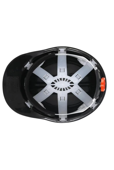 Essafe 1537 Plastik Içlikli Vidalı Deliksiz Baret Mavi - Resim 3