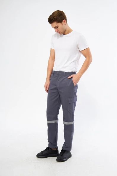 mervem İş Pantolonu 12/16 Gabardin %100 Pamuk Yazlık - Resim 3