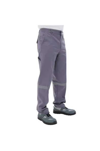 AS Kurumsal 7/7 Gabardin Kışlık İş Pantolonu / Gri - Resim 2