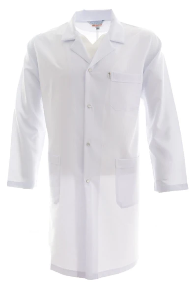 Uniprom Önlük Doktor Öğretmen Laborant Öğrenci Eczacı Erkek Beyaz - 2