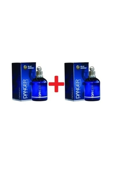 Morfose Danger Edc Men Blue Marıne Parfüm / Mavi 125ml 2 Adet