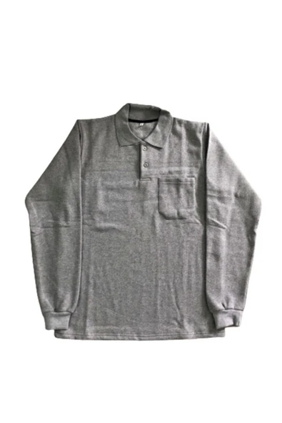 MAKROSAFETY Sweatshirt Kışlık Iş Elbiseleri Gri Renk Iş Kıyafetleri - 2