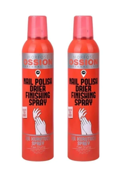 Morfose Ossion Oje Kurutucu Sprey 300 ml X 2 Adet