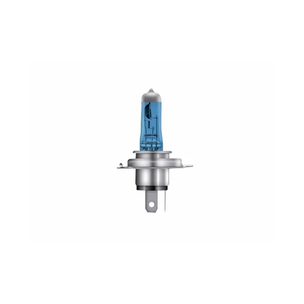 H4 Halojen Ampul Sky Blue Beyaz Işık 12V 100/90W 5500K - 3