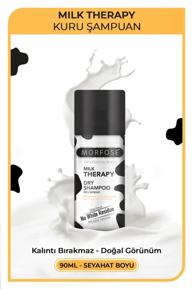 Morfose Milk Therapy Kuru Şampuan 90 ml - Seyahat Boy