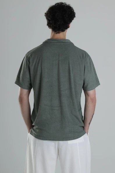 Yazlık Havlu Kumaş T-Shirt - 5