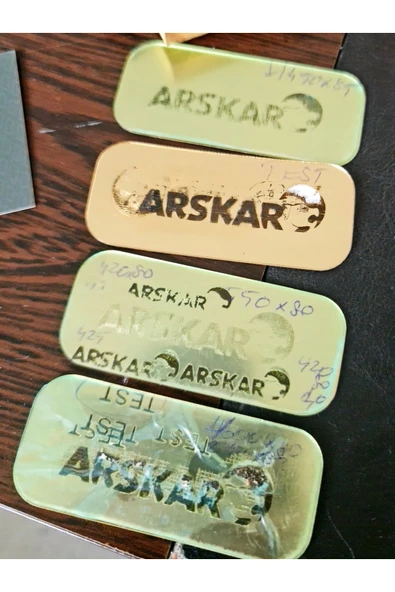 Atölye 20 watt lazer markalayıcı - Resim 6