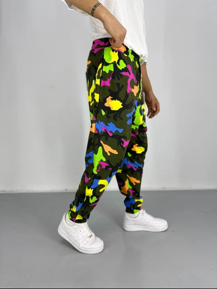 Erkek Kamuflaj Jogger