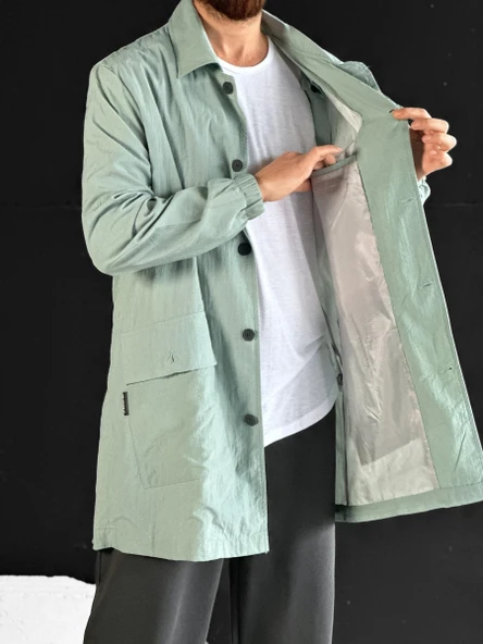 Erkek Premium Kalite Paraşüt Kumaş Yağmurluk