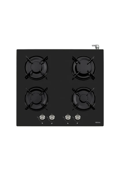 Regal SO 6041 SCY Siyah Cam Set Üstü Ocak