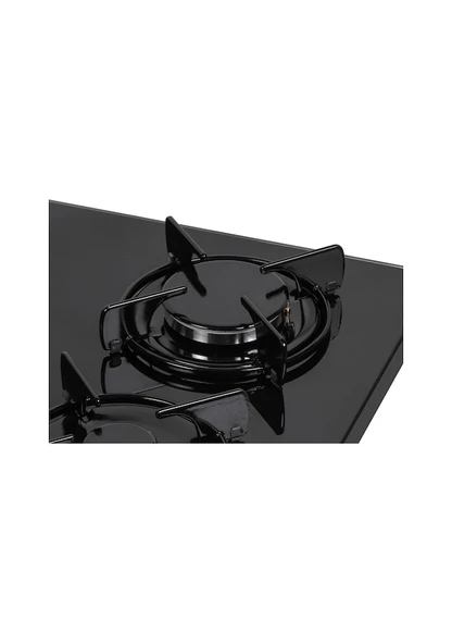Regal SO 6041 SCY Siyah Cam Set Üstü Ocak - 2